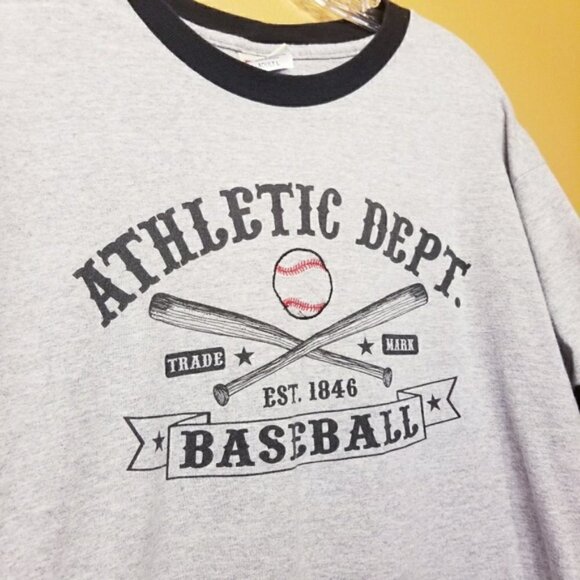 American Outdoors | Athletic Dept. Baseball Shirt (Size Large) - Picture 3 of 8